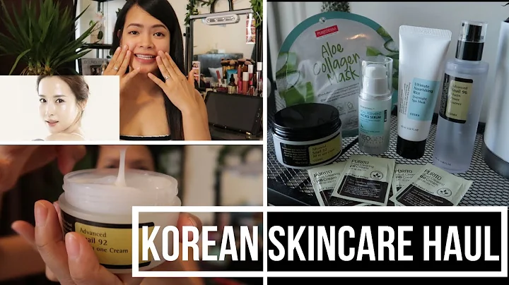 Yesstyle Korean Skin Care Haul - Night Routine - Best Korean Skin Care Recommendations