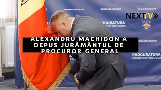 NEXT AGENDA | ALEXANDRU MACHIDON A DEPUS JURĂMÂNTUL DE PROCUROR GENERAL