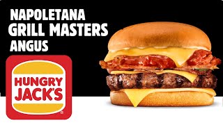 Hungry Jack’s Napoletana Grill Masters Angus The Burger that’s not on the Menu