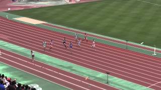 20130601 兵庫県総体 男子 200m 決勝