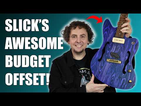 Slick SL 56 | A unique and affordable semi-hollow offset with tones for days! In-depth Review & Demo