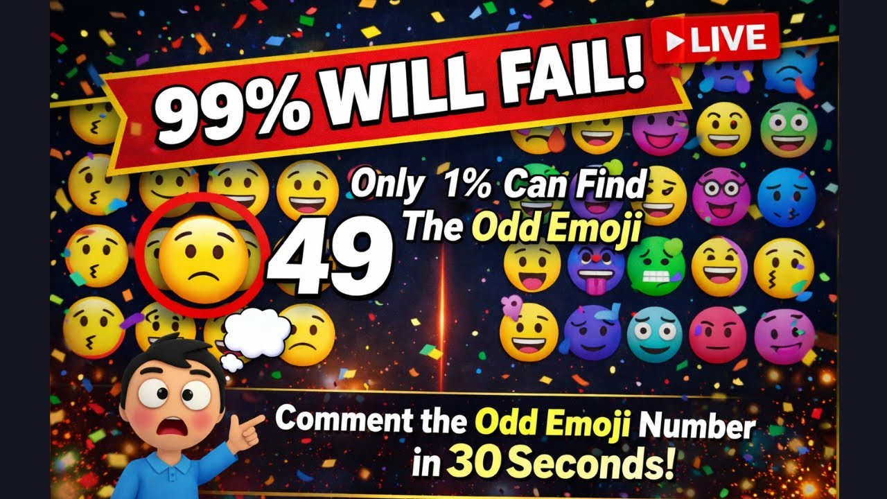99% WILL FAIL! ❌ Can You Find Odd 🔍 (Live Winner Name)