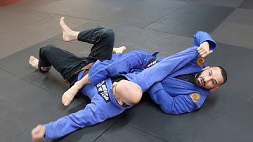 Scissor sweep variation