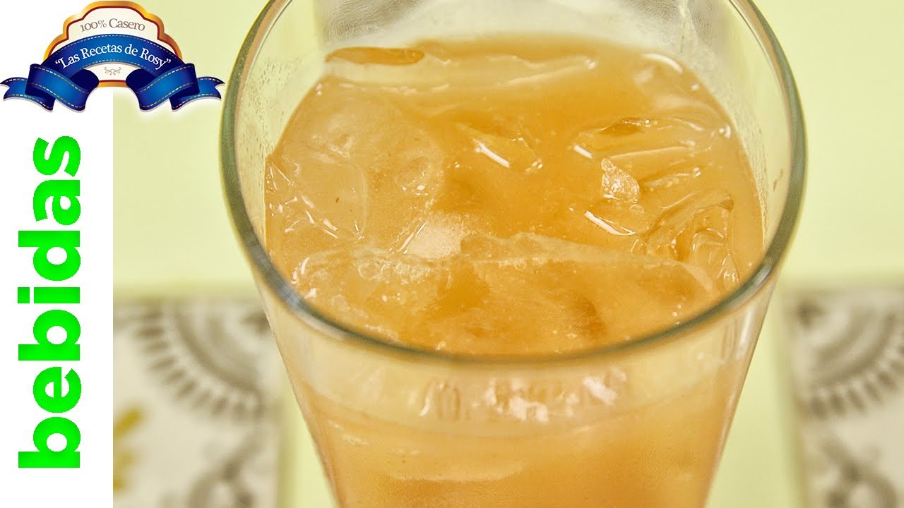 Agua de mamey deliciosa 💜💜💜 Las Recetas de Rosy YouTube