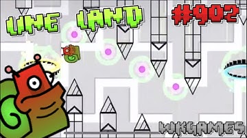 Line Land by Noobas 100% - Geometry Dash (Demon) (#902)