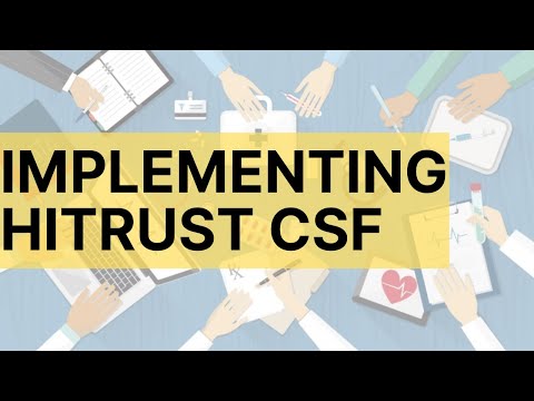 What are the steps to implementing HITRUST CSF?