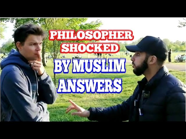 Philosopher Shocked by Muslim Answers - M.Ali - Speaker's Corner class=