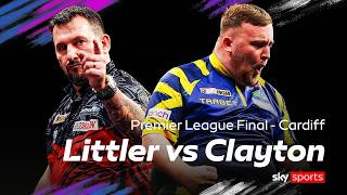 Who takes the spoils in a Cardiff CLASSIC? | Luke Littler vs Jonny Clayton | Premier League Darts