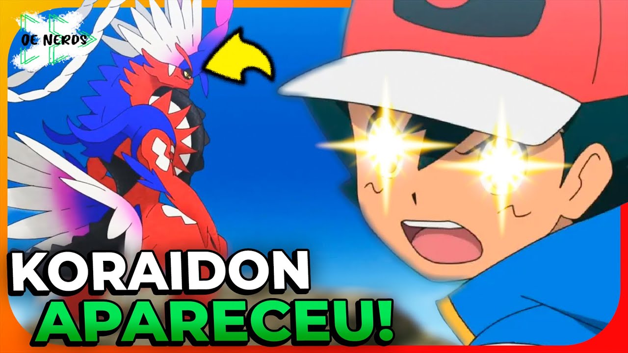 KORAIDON APARECEU NA NOVA SÉRIE DE POKÉMON! 