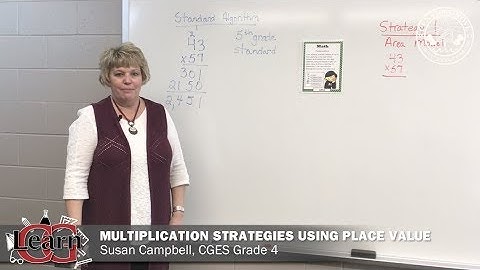 Learn CG: Grade 4 Multiplication Strategies Using Place Value