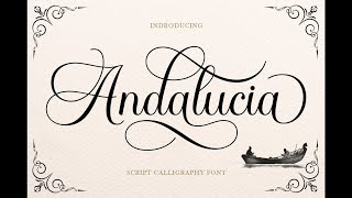 Andalucia Script Font