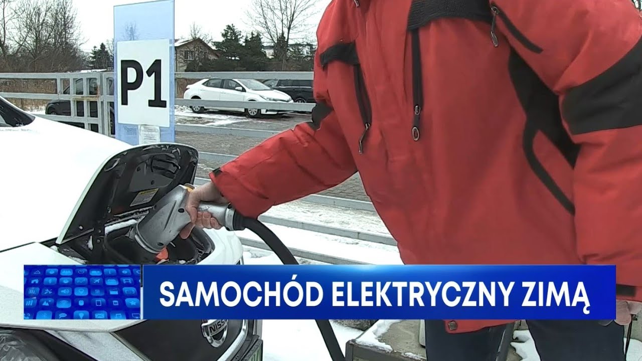 Samochód elektryczny zimą (Nissan Leaf) YouTube