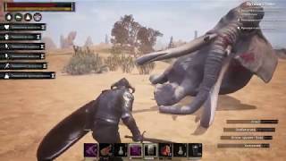 Conan Exiles Как убить Слона Босса один на один