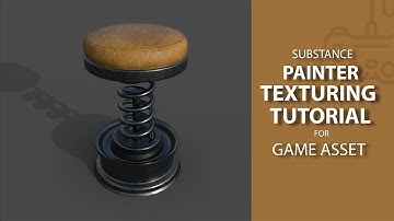 Mechanical Chair  / Game Asset / Substance Painter Tutorial [Part_02]