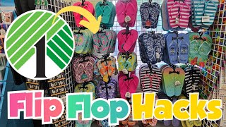 BRILLIANT Flip Flop Summer Crafts | DOLLAR TREE Summer Crafts