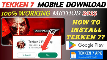 TEKKEN 7 Android download 2023 | how to download TEKKEN 7 in android | TEKKEN 7 download playstore 🎮
