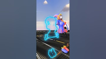 Help Build a Queen Run Challenge With Cute Pomni #shorts #theamazingdigitalcircus (Perfect Outlines)