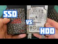 Сравнение SSD vs HDD на Ноутбуке ASUS X551C