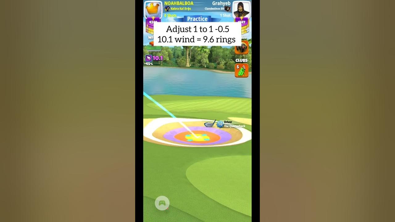 Master, QR Hole 4, Old Bridge Tournament, Golf Clash Guide, Free to