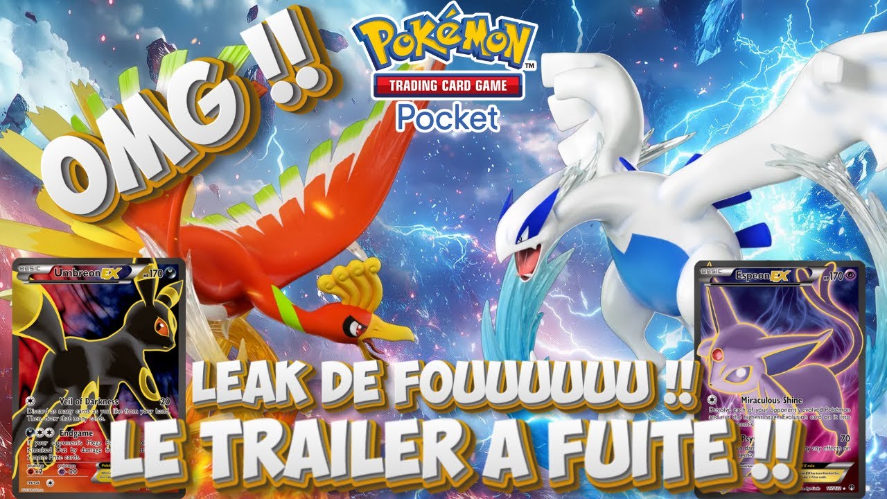 Nouvelle Extension Pokémon TCG Pocket : LUGIA & HO-OH Révélés ! (Fuite ...