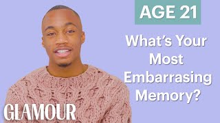 70 Men Ages 575: What's Your Most Embarrassing Memory? | Glamour