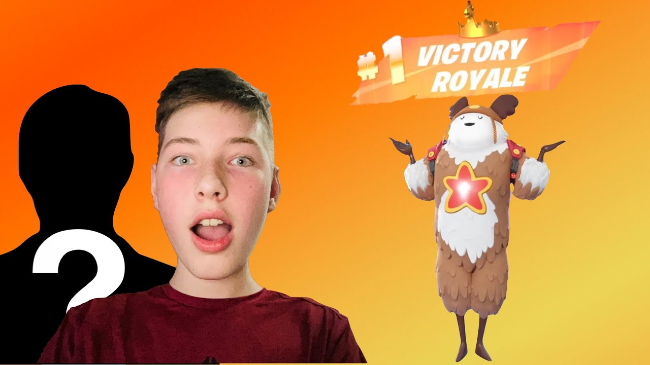 Epic Fortnite Victory Royale with a Mystery Guest