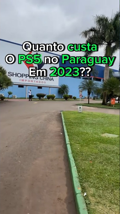 Quantos custa um PS5 no Paraguai 🇵🇾 #shorts 