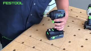 видео: Сравнительный обзор шуруповертов PDC, T18, TID Festool картинка: Сравнительный обзор шуруповертов PDC, T18, TID Festool