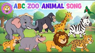 ABC Zoo Animal Song 🐾 | Learn Kindness &amp; Good Deeds A to Z  | Little Puppy Learn