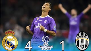 Real Madrid 4-1 Juventus UCL Final [2017] Extended Highlights ▫️UHD