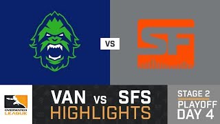 HIGHLIGHTS Vancouver Titans vs. San Francisco Shock | Stage 2 Playoffs | Day 4 | Overwatch League