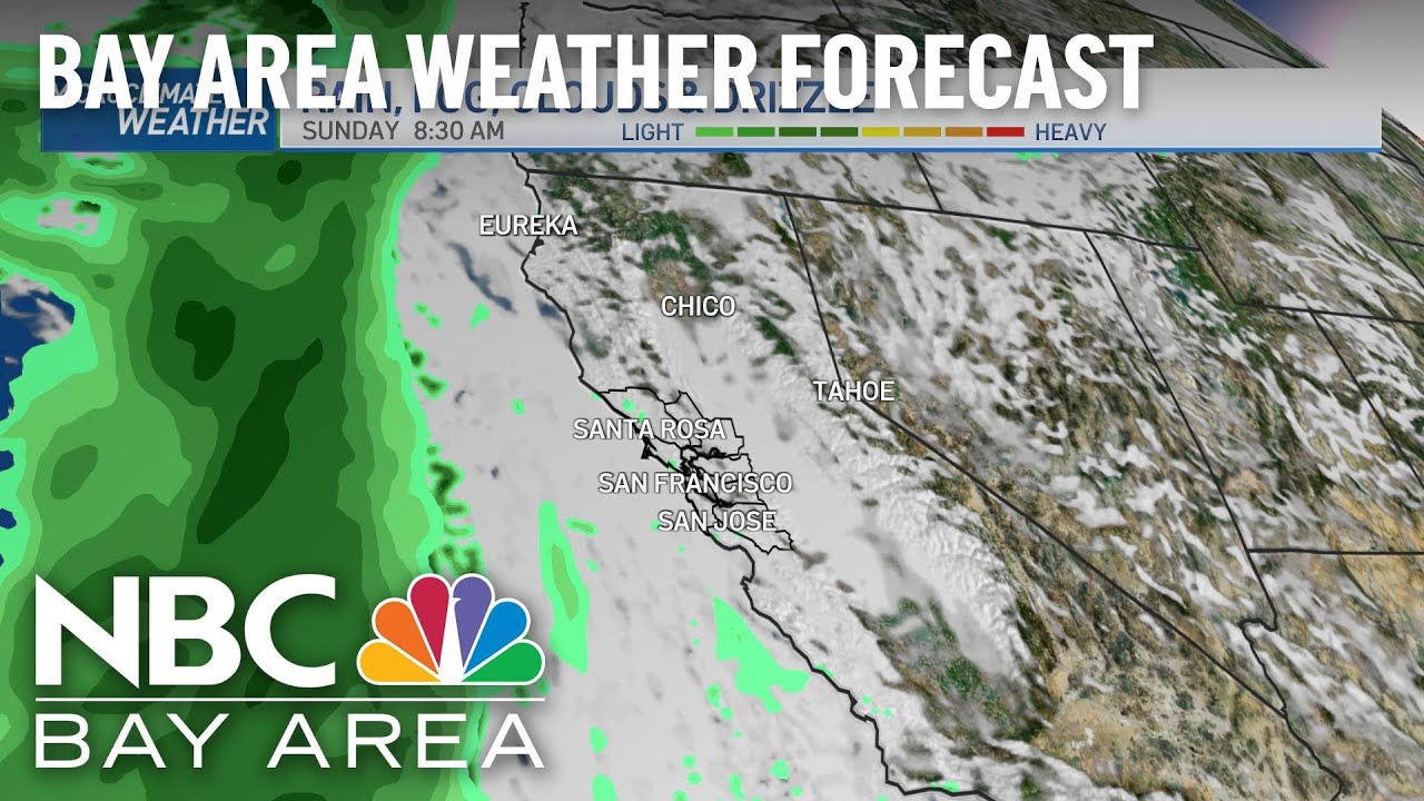 Bay Area Forecast: Weekend Rain Chance Update