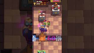 Mega Knight & Royal Giant VS Princess Tower in #clashroyale