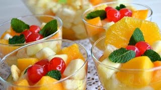 escaldadura actualizar molino Macedonia de Frutas Mediterránea. Postre Fácil y Rápido - YouTube