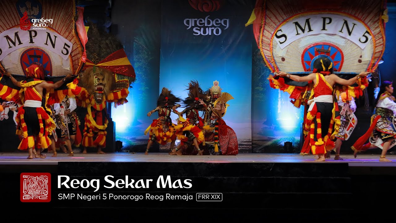 REOG SEKAR MAS - SMPN 5 PONOROGO - FESTIVAL REOG REMAJA XIX - GREBEG SURO 2023