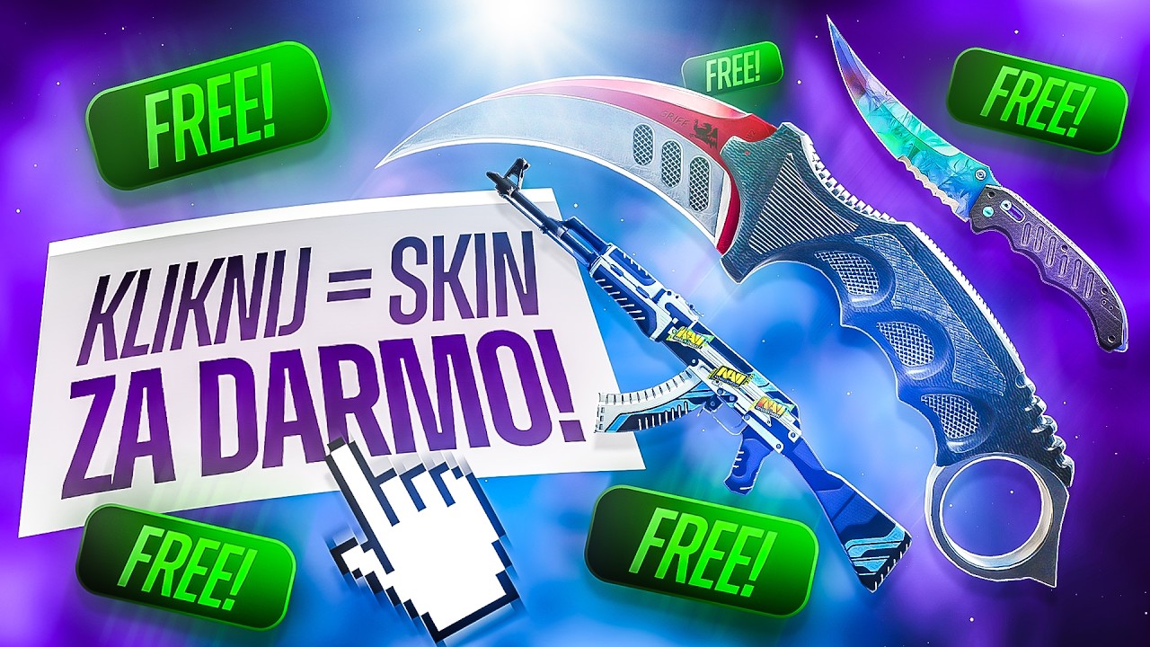 DARMOWE SKINY NA CSGO-SKINS DLA WAS! (ZŁOTY KOD, KONKURS CS2) - YouTube