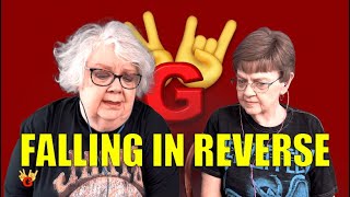 2RG REACTION: FALLING IN REVERSE - LAST RESORT - Two Rocking Grannies Reaction!