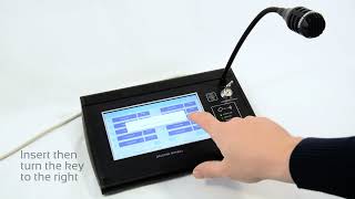 How to update the software - VIGIL3 - Touch screen microphone