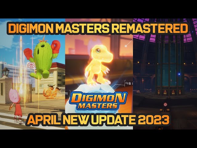 Digimon Masters Online just showed the first images of its remake : r/ digimon