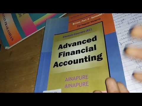 #Advanced financial accounting#M.compart2sem3#all chapter with explaination