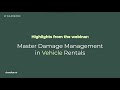 Master Damage Management in Vehicle Rentals &amp; DAMAGE iD Demo | Highlights from the webinar