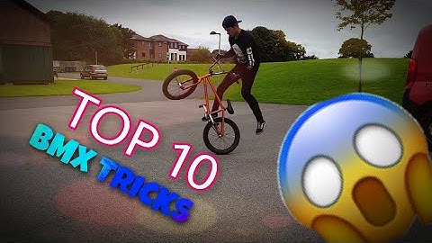 TOP 10 EASY BMX TRICKS TO LEARN (BEGINNER)
