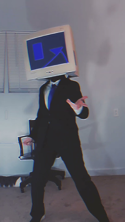 The song is Alastor's Game by The Living Tombstone #stumbleglow #tvhead #suit #blue #TLT