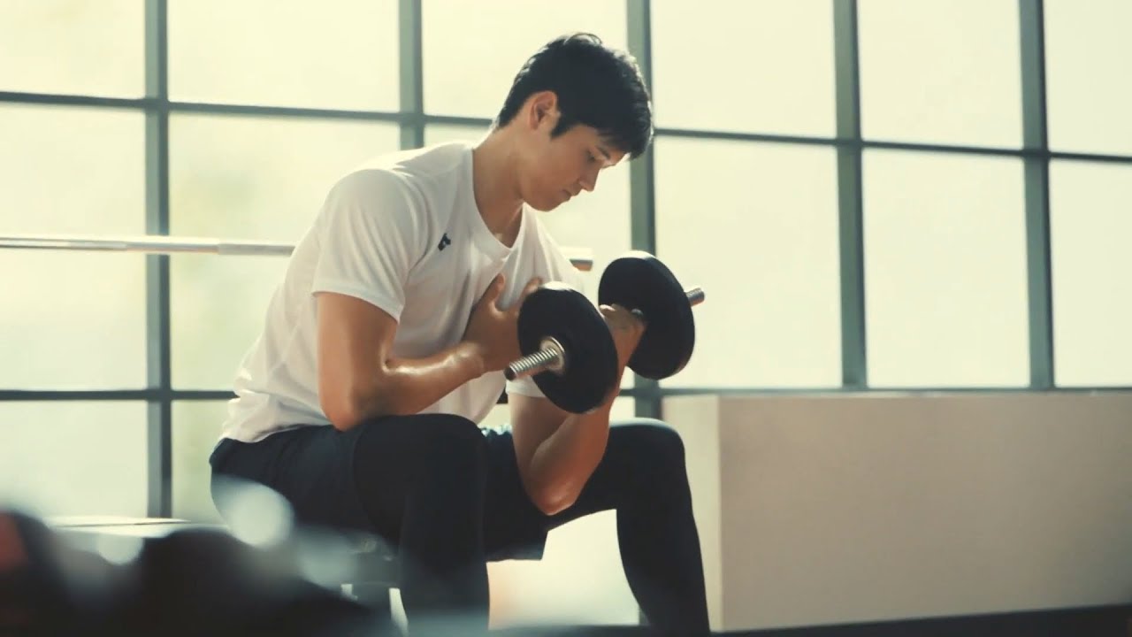 2020 Shohei Ohtani ZAVAS protein CM Shohei's muscle muscle💕 