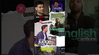 Best Auto Caption Generator for Videos! 2026 😱 (Hindi to Hinglish)