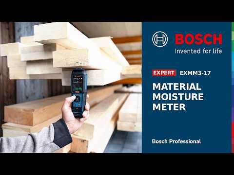 Meet the New Bosch EXPERT EXMM3-17 Material Moisture Meter