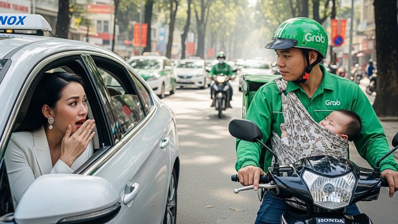 Nữ Tỷ Phú Tình Cờ Thấy Người Cha Địu Con Mưu Sinh —Bàng Hoàng Khi Biết Sự Thật Về Đứa Trẻ