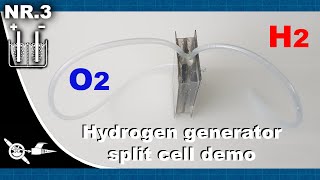 Hydrogen Generator #3 Hydrogen generator split cell demo (hydrogen and oxygen separation) by The DIY Science Guy 165,803 views 6 years ago 13 minutes, 2 seconds