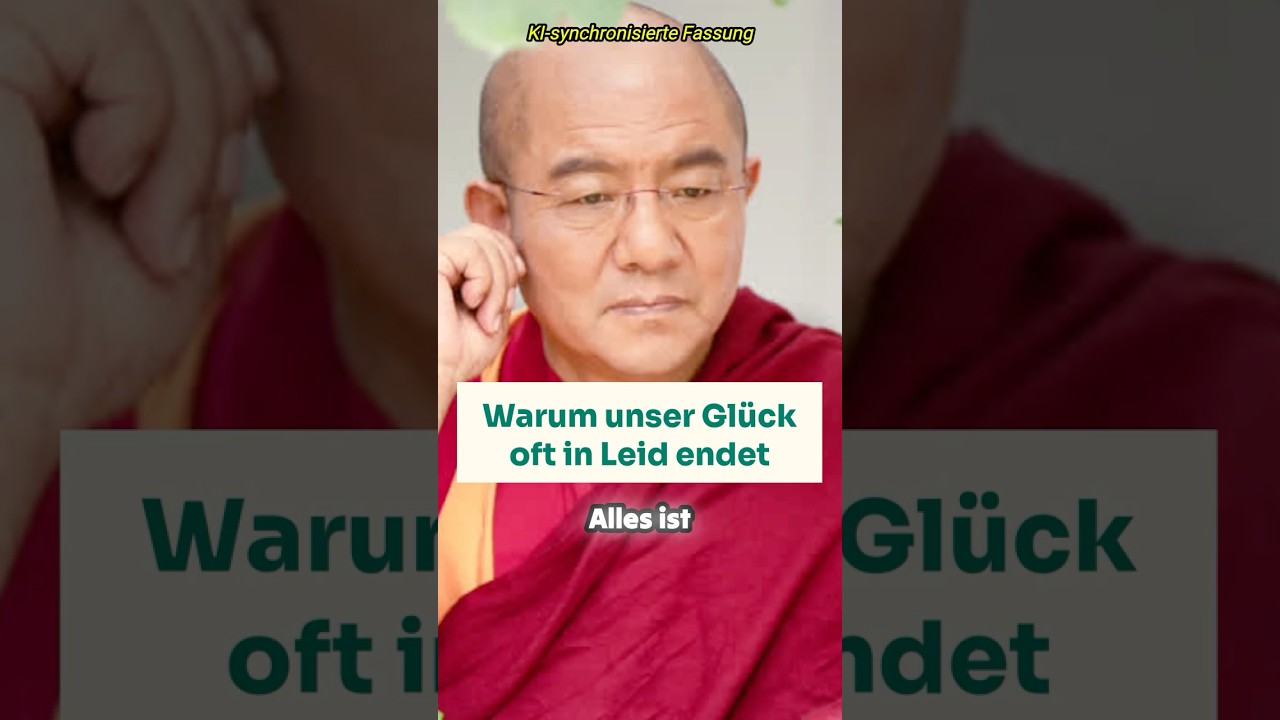 Warum unser Glück oft in Leid endet #mindscience #meditation