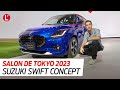 Suzuki swift 2024 a bord de la citadine au salon de tokyo